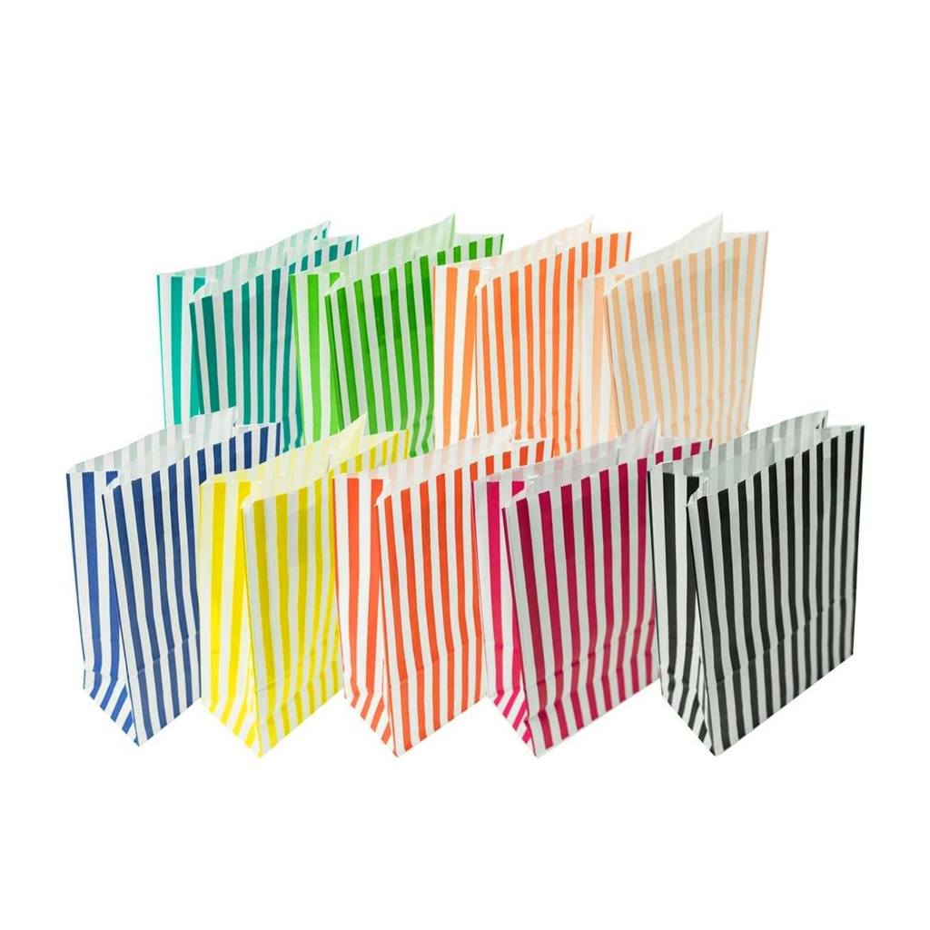 Caretta Showcase Striped Paper Bags